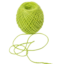  Kötöző juta világos zöld 50g 41m dekorációs kellék