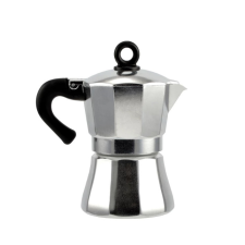  Kotyogós Kávéfőző 3 személyes fényes alumínium Perfect Home kávéfőző