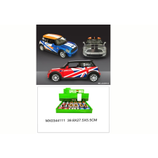 Kovács Mini Cooper model autó három dizájnban autópálya és játékautó