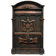  KOVÁCSOLTVAS POSTALÁDA - RÉZ ANTIK postaláda