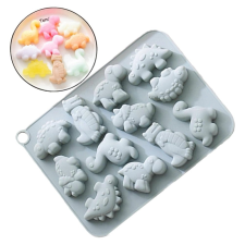  Közepes dínó formák 12 adag sütés és főzés