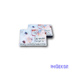  Közepes képkeret 5db/csomag 5x8cm - Lány dekorációs kellék