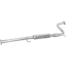  középső kipufogódob K09_28ALU kipufogó alkatrész