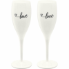 Koziol pohárkészlet LOVE felirattal  , 2 részes