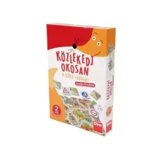  Közlekedj okosan oktató játék - róka sorozat társasjáték