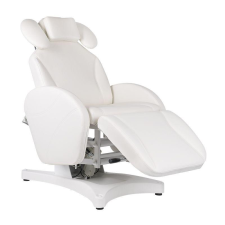  Kozmetikai kezelőágy szempillázáshoz, elektromos - fehér (3148) szépségápolási bútor