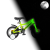  KPC FluoBike Raptor dinós VILÁGÍTÓS 12 neonzöld fluoreszkáló gyermek kerékpár
