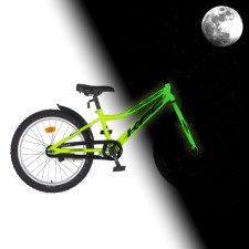 KPC FluoBike Raptor dinós VILÁGÍTÓS 20 neonzöld fluoreszkáló gyermek kerékpár gyermek kerékpár