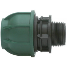  KPE egyenes csatlakozó idom 110x4" KM öntözéstechnikai alkatrész