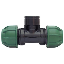  KPE T-idom 40x5/4&quot; belső menet x40 öntözéstechnikai alkatrész