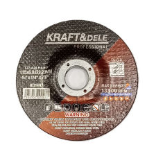 KRAFT&DELE Kraft&amp;Dele Fémvágó Tárcsa - 115 mm, 5 db-os készlet csiszolókorong és vágókorong