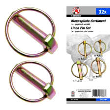 Kraftmann 32 darabos rugós tengelybiztosító készlet (BGS 88195) autójavító eszköz
