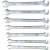 Kraftmann 6 darabos villáskulcs készlet, Mini kialakítás, 3 - 5.5 mm (BGS 1239)
