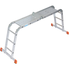 KRAUSE 120687 „MULTIMATIC“ UNIVERZÁLIS CSUKLÓS LÉTRA 4x3 FOKOS létra és állvány