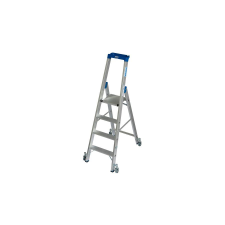 KRAUSE 124616 Stabilo 4 fokos gurítható lépcsőfokos állólétra  /8,7kg;1,75m/ létra és állvány