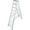 KRAUSE 124883 STABILO két oldalon járható létra, gurítható 2x12 fokos