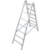 KRAUSE 124913 STABILO két oldalon járható létra, létrafokos 2x7 fokos