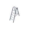 KRAUSE 125835 Monto SePro D 2X6 fokos két oldalon járható lépcsőfokos állólétra  /6,5kg;1,45/