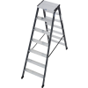 KRAUSE 125842 MONTO SePro D két oldalon járható létra eloxált 2x7 fokos