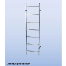 KRAUSE 816030 aknalétra nemesacél 4 fokos belső sz 300 mm, v4a létra és állvány