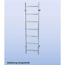 KRAUSE 816245 aknalétra nemesacél 13 fokos belső sz 400 mm, v4a létra és állvány