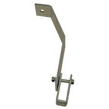 KRAUSE Aknalétra ACÉL létrafokoshoz fali rögzítő horganyzott - 360-410 mm létra és állvány