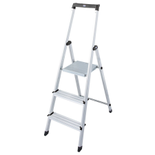 KRAUSE Létra ALU lépcsőfokos álló 1x 3 fokos - Krause Monto SOLIDY létra és állvány
