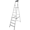 KRAUSE Létra ALU lépcsőfokos álló 1x 8 fokos - Krause Monto SAFETY (126368)