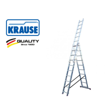 KRAUSE Létra ALU létrafokos sokcélú álló 3x10 fokos - Krause CORDA létra és állvány