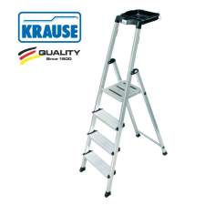 KRAUSE Létra Secury MultiGrip lépcsőfokos fellépő 1x4 Fokos - MONTO- (126528) létra és állvány