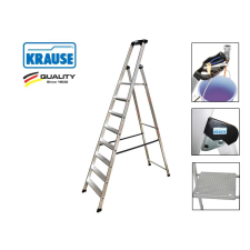 KRAUSE Létra Solido lépcsőfokos állólétra 1x8 Fokos - MONTO- (126672) létra és állvány