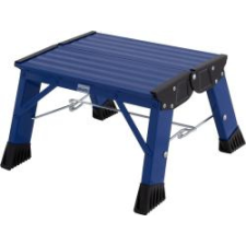 KRAUSE Monto Treppy összecsukható fellépő, 1x1, kék (130341) létra és állvány