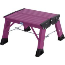 KRAUSE Monto Treppy összecsukható fellépő, 1x1, pink (130358) létra és állvány