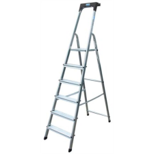 KRAUSE Safety 126344 6 lépcsőfokos alumínium állólétra (126344) létra és állvány