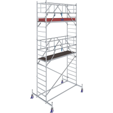  Krause Stabilo gurulóállvány 10-es sorozat 6,40M (2,50 x 0,75 m) létra és állvány