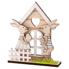  Kreatív dekoráció Statovac Coni fa ház, 18 cm dekorációs kellék