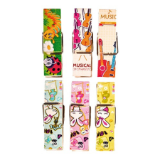  Kreatív Junior fa csipesz, mintás, 6 db/csomag dekorációs kellék