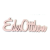Kreativpartner Fa felirat "Édes Otthon" 15cm x 4,5cm - pink