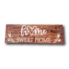 Kreativpartner Fa tábla - Home Sweet Home dekorációs kellék