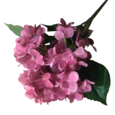 Kreativpartner Hortenzia csokor - 5 ágú pink dekoráció
