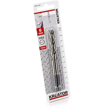 Kreator fúrószár fémhez HEX 6,0mm HSS menetmetsző, menetfúró