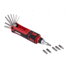 Kreator KRT410006 racsnis csavarhúzó szett és imbuszkulcs készlet, 16 db-os barkácsolás, csiszolás, rögzítés