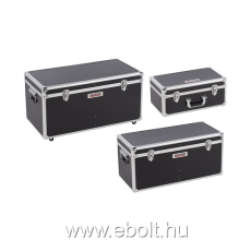 Kreator szerszámos koffer szett 3 részes alu./fekete KRT640501B