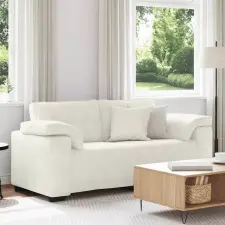  Krém bársony loveseat kanapé 180x77x82 cm bútor