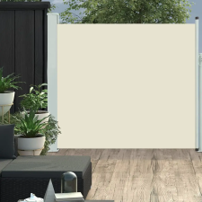  Krémszínű kihúzható oldalsó teraszi napellenző 170 x 300 cm kerti bútor