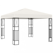  krémszínű pavilon 3 x 3 m kerti bútor