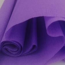  Krepp papír lila 2m x 50cm dekorációs kellék