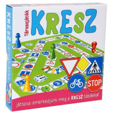  Kresz társasjáték - Játszva megismerjük a KRESZ táblákat 644 társasjáték