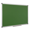  Krétás tábla, zöld felület, nem mágneses, 100x150 cm, alumínium keret, VICTORIA