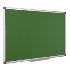  Krétás tábla, zöld felület, nem mágneses, 90x180 cm, alumínium keret, VICTORIA felírótábla
